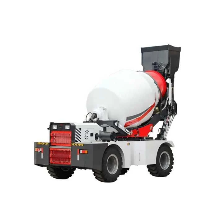 Propelled Concrete Mixer